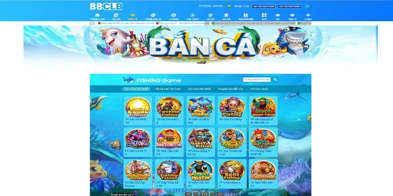 Vài game hot nhất tại sảnh JILI bắn cá